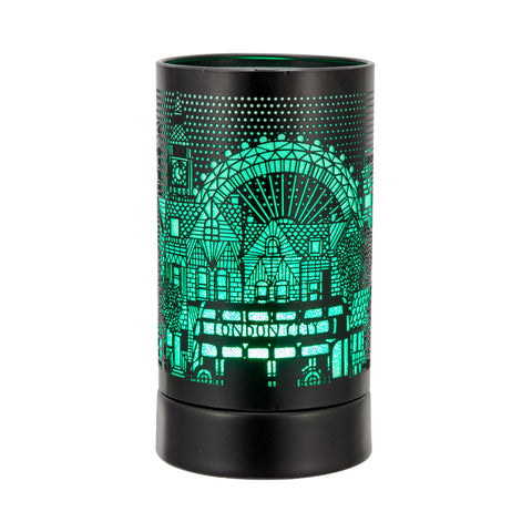 LED Warmer Black New York London Paris