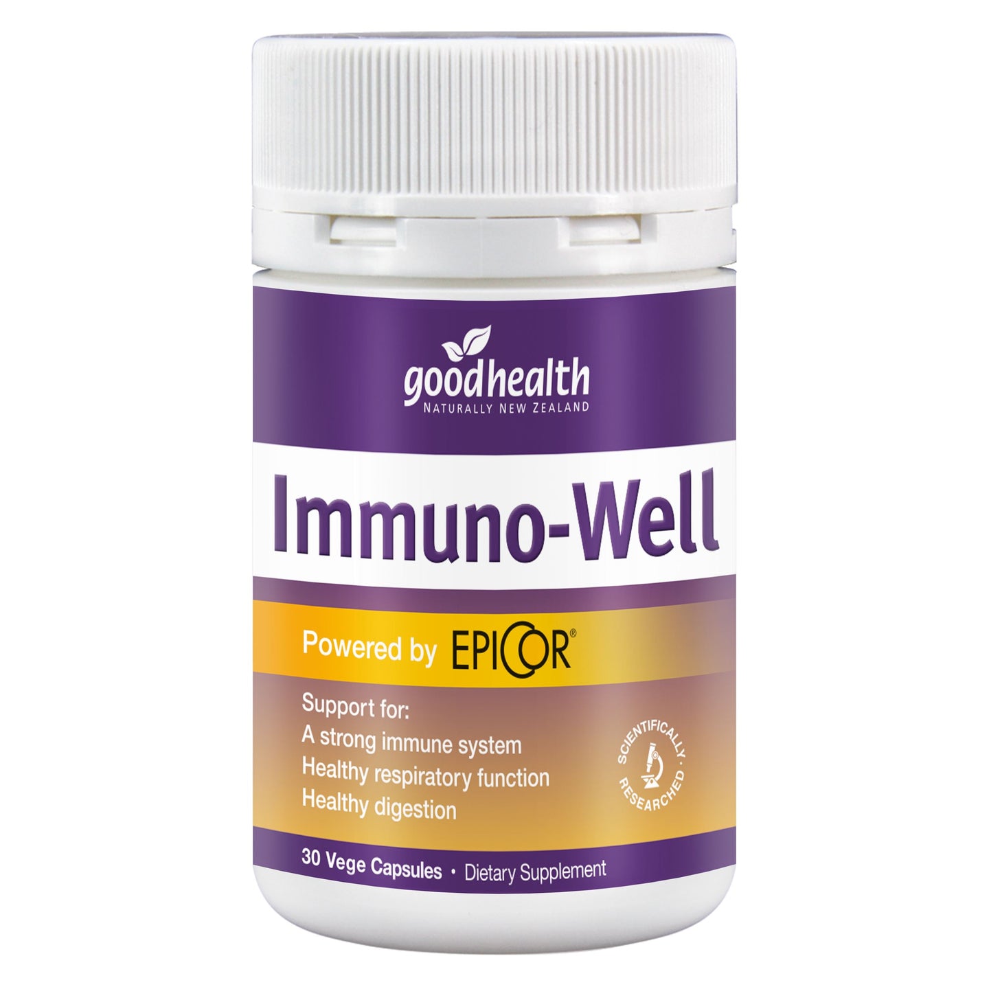 GHP Immuno-Well immune support capsules 30 pack - Baillie & Lewis Pharmacy Invercargill