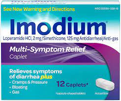 Imodium Advanced simethicone diarrhoea tablets 12 pack - Invercargill Pharmacy