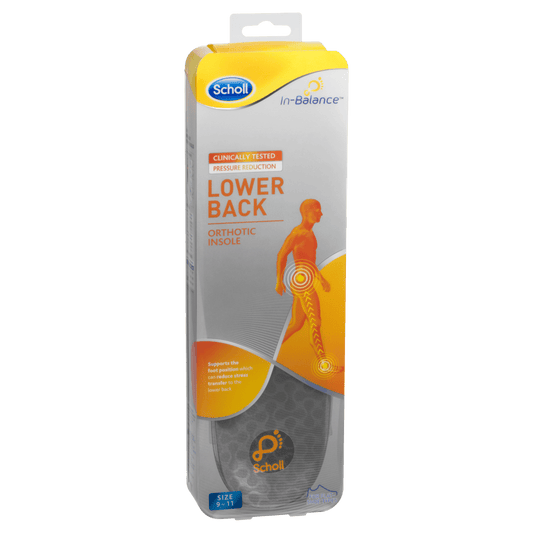 SCHOLL In Bal PR L/Bck Orth Insole M