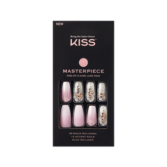compare product Kiss Masterpiece Nails 30 Pack Kitty Girl