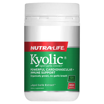 compare product NL Kyolic Aged Garlic Ext. HP 120s