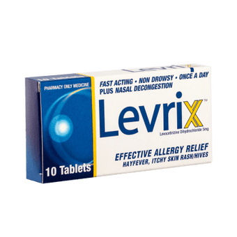 compare product LEVRIX Tablets 5mg 10s