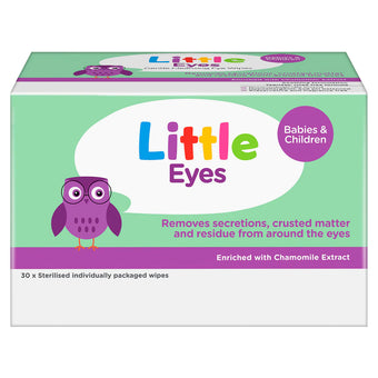 compare product Little Eyes Gntl Cleansing Wipes 30s