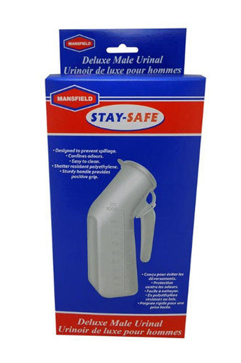 compare product MANSFIELD Urinal Male with Lid