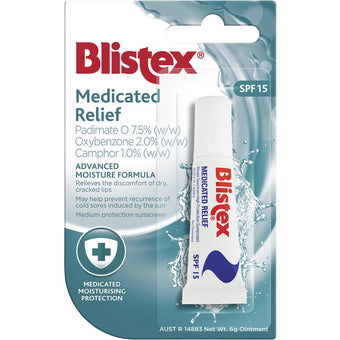 compare product BLISTEX Medicated Relief 6g