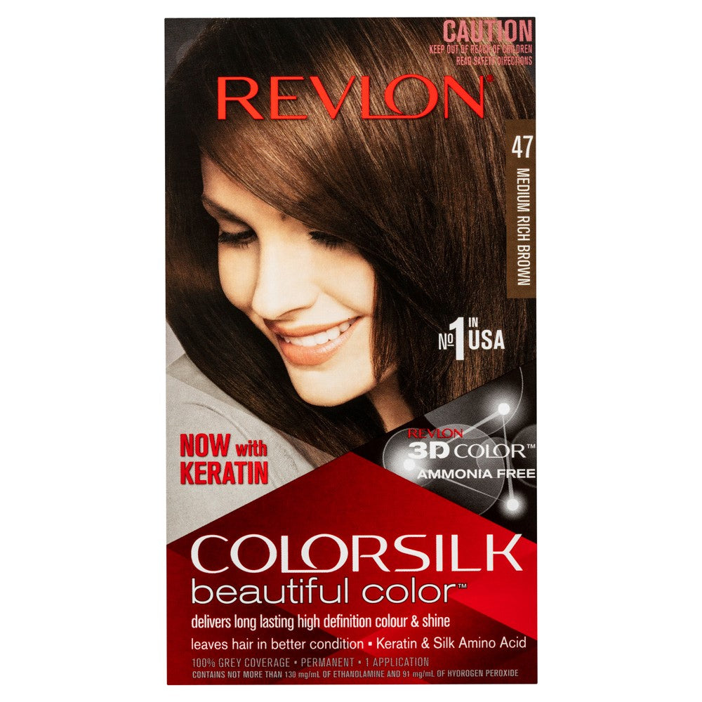 Revlon Colorsilk Medium Rich Brown 47