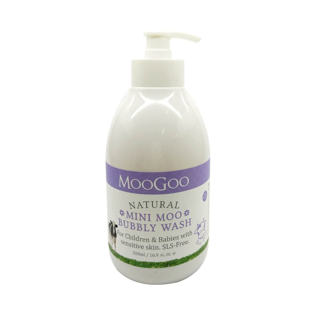 MooGoo gentle baby 2-in-1 bubbly wash 500ml - Invercargill Pharmacy