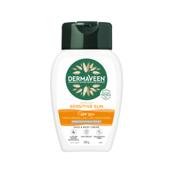 compare product DERMAVEEN Sun Sens Moist SPF50+250g