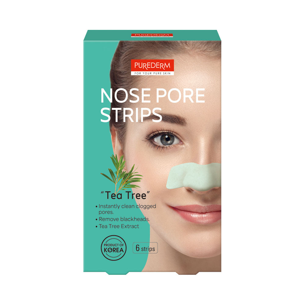 Purederm Nose Pore Strips Tea Tree 6 Strips