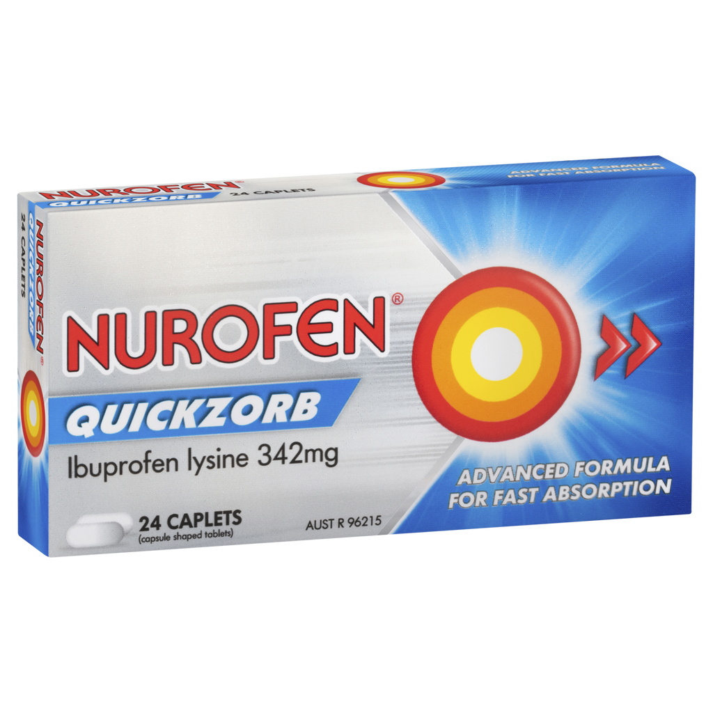 NUROFEN Quickzorb Caps 24s