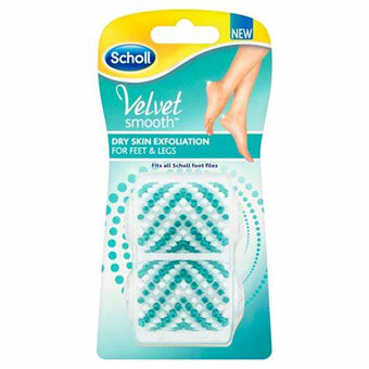 compare product SCHOLL Velvet Smooth Exf Refill 2pk