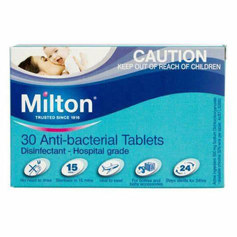 compare product Milton Antibacterial Tablets 30pk