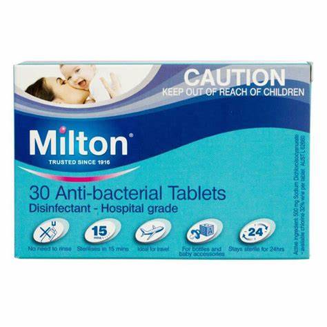 Milton Antibacterial Tablets 30pk