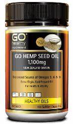 compare product GO Hemp Seed Oil 1100mg NZ 100Cap
