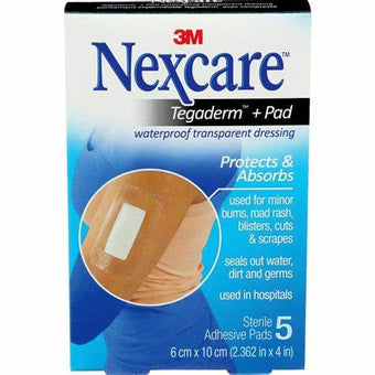 compare product N/C Tegaderm W/P Transparent Pad 5pk