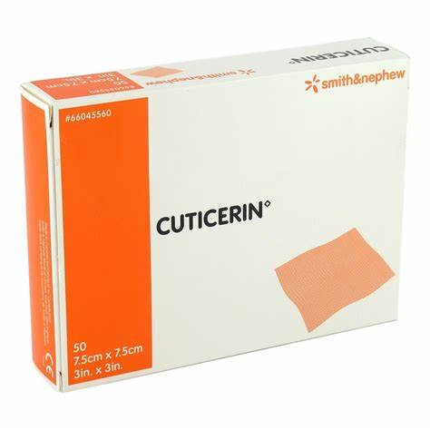CUTICERIN Gauze 7.5x7.5cm Box 50pk