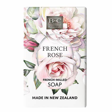 Banks & Co French Rose Soap 200g