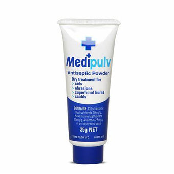 compare product MEDIPULV Antiseptic Powder 12.5g