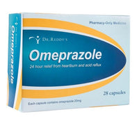 Dr Reddy omeprazole 20mg acid reflux capsules 28 pack - Baillie & Lewis Pharmacy Invercargill