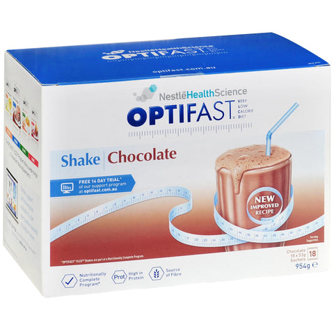 Optifast Shake Chocolate 18x53g