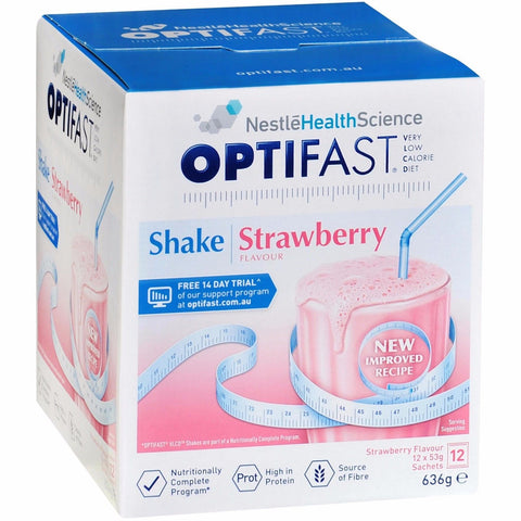 Optifast Shake Strawberry 12x53g