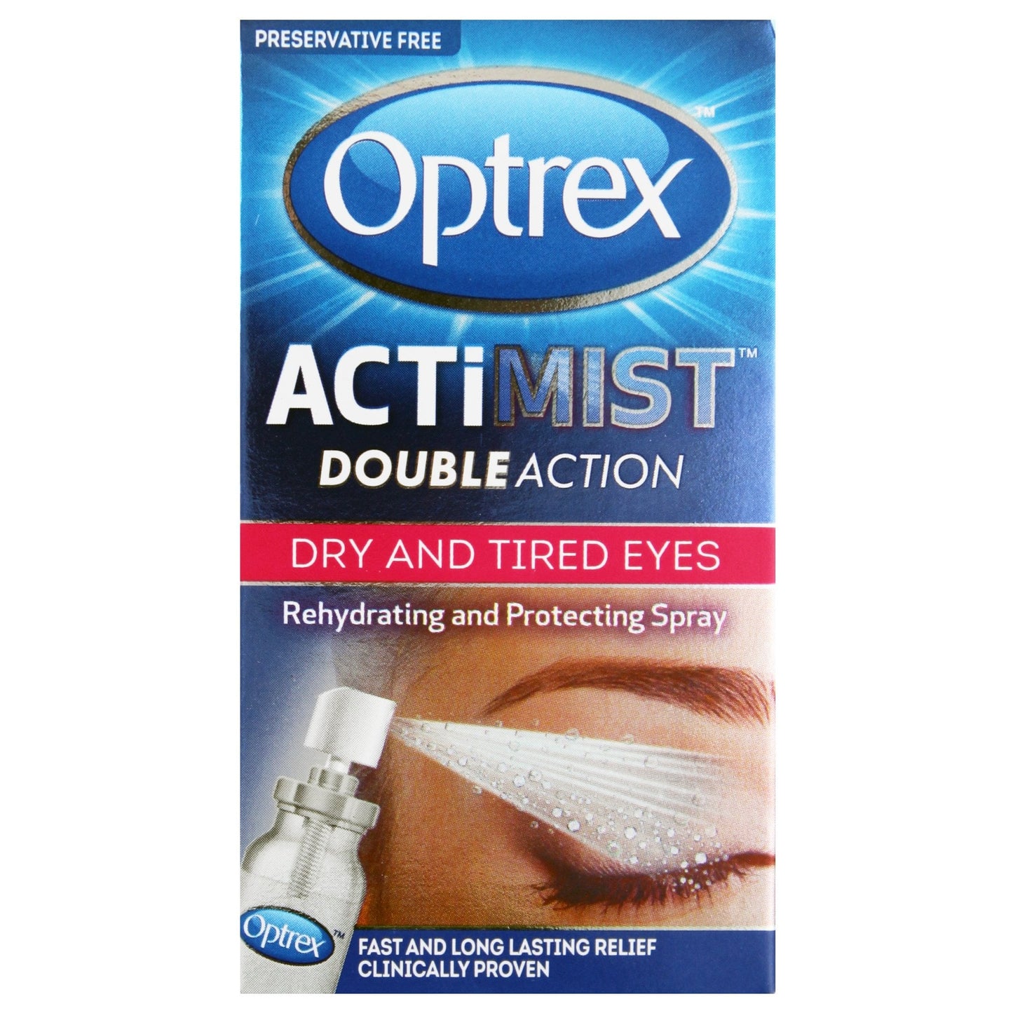 Optrex Advanced preservative-free eye spray 10ml for dry and tired eyes - Invercargill Pharmacy