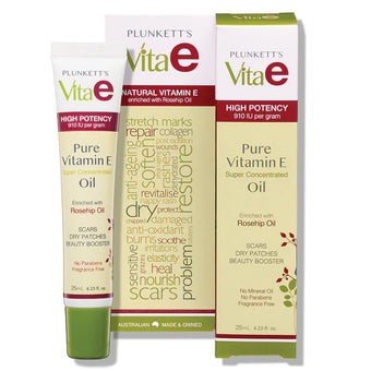 compare product PLUNKETTS Vita E Oil 25 ml