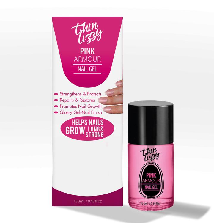 Thin Lizzy Pink Armour Nail Gel