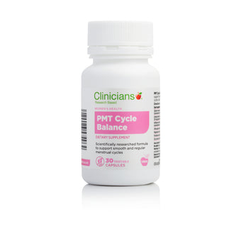 compare product CLINIC. PMT Cycle Balance Caps 30s