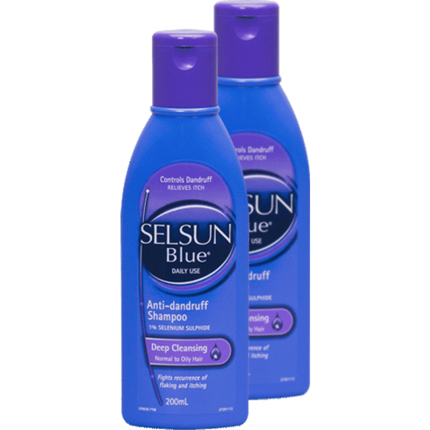 Selsun Blue Anti Dandruff Shampoo Deep Cleansing 200ml