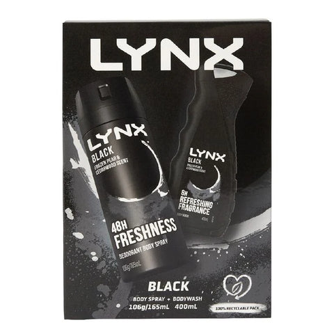 LYNX BLACK DUO GIFT SET 104342