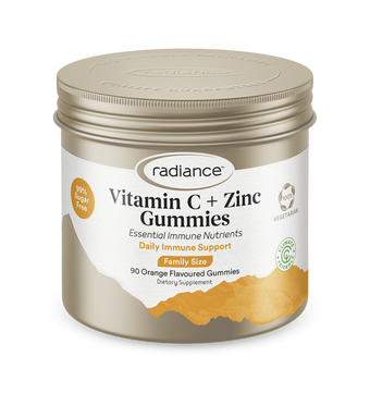 compare product RADIANCE Vit C+Zinc Family Gumm 90s