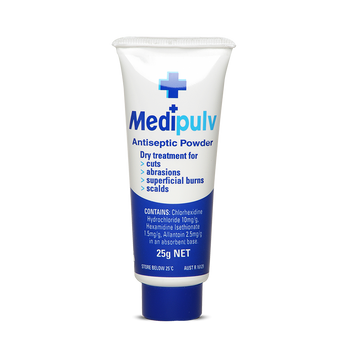 compare product MEDIPULV Antiseptic Powder 25gm