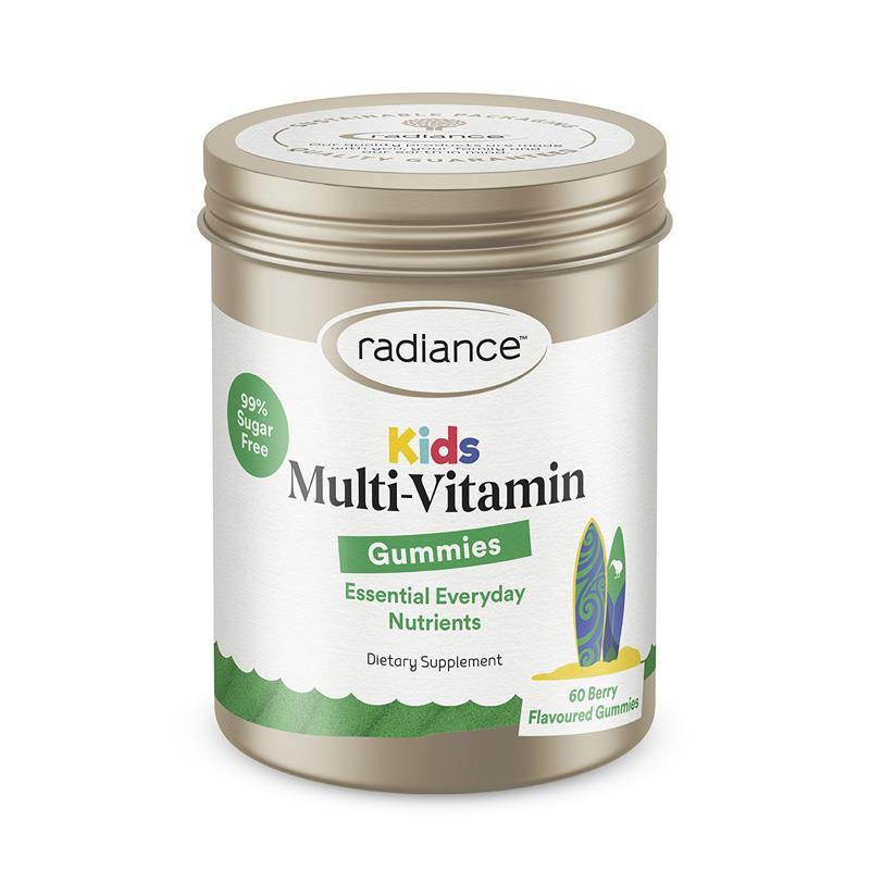 Radiance Kids multivitamin gummies 60 pack for children's health - Invercargill Pharmacy