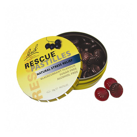 BACH Rescue Pastilles B/Currant 50g