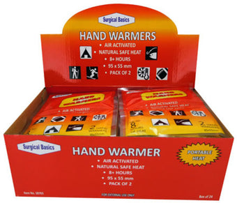 compare product SB703 Hand Warmer 95x55mm 2pk
