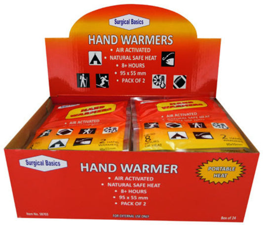 SB703 Hand Warmer 95x55mm 2pk