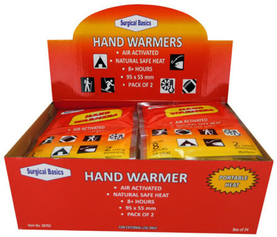 SB703 Hand Warmer 95x55mm 2pk