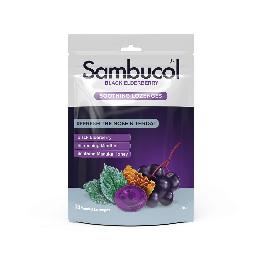 Sambucol Lozenges Nose & Throat 16 Pack