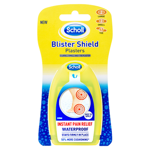 Scholl Blister Shield Plast Asst 5pk