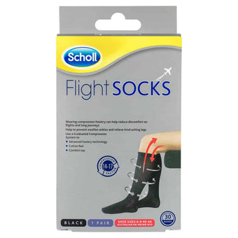 compare product Scholl SCHL FLIGHT SOCKS 3-6 Blk