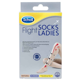 compare product SCHOLL Flight Sock Lady Nat 39-42