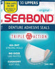 Seabond original denture adhesive wafers uppers 60 pack - Invercargill Pharmacy
