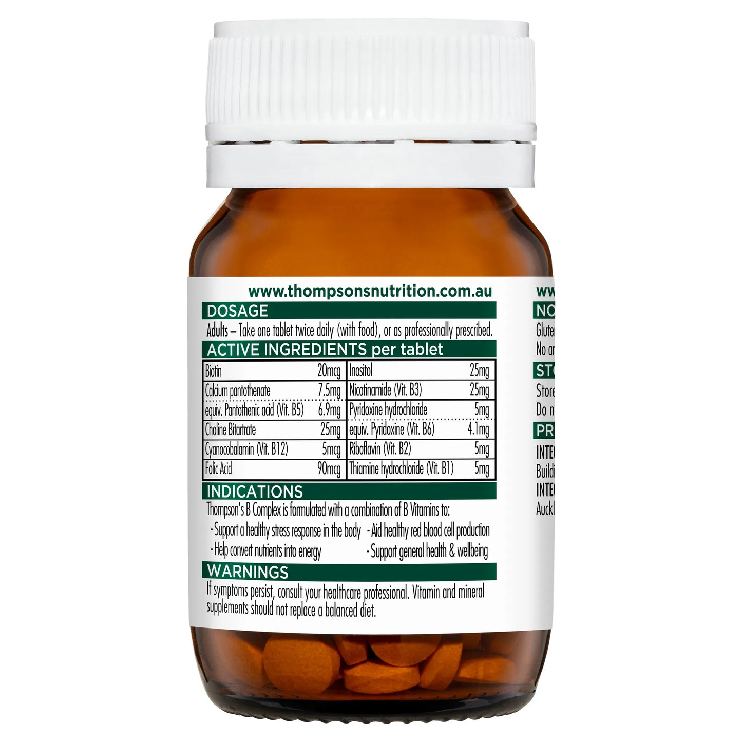 TN Vit B Regular B Complex Tabs 100s