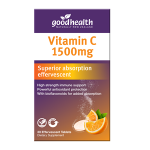 compare product GHP Vitamin C 1500mg Efferv 30tabs