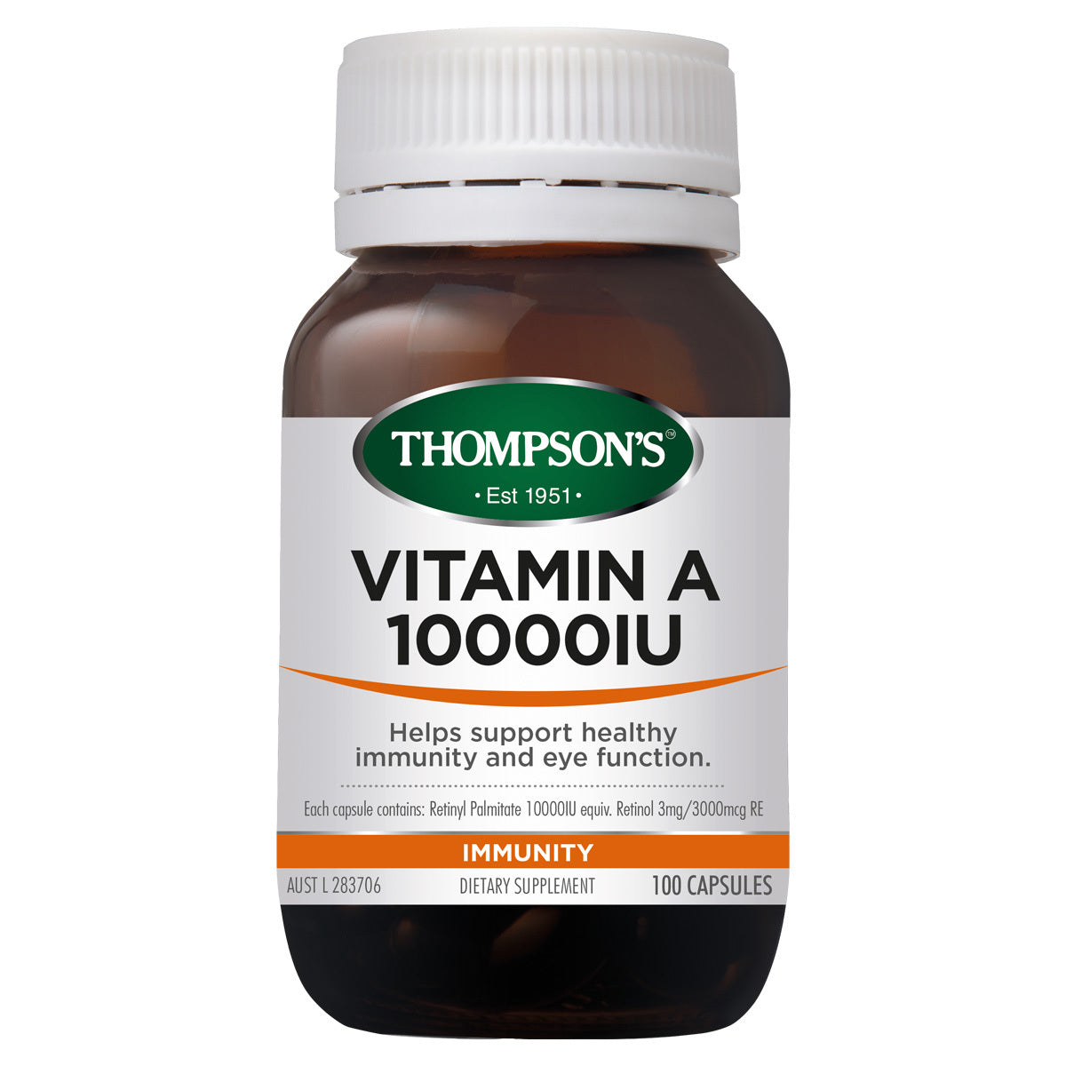 TN Vit A 10000IU 100caps