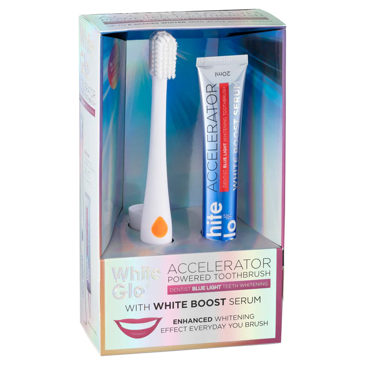 WHITE GLO Accelerator Toothbrush