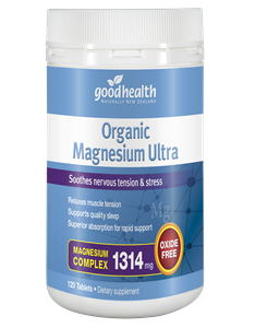 GHP Magnesium Ultra Organic 120tab