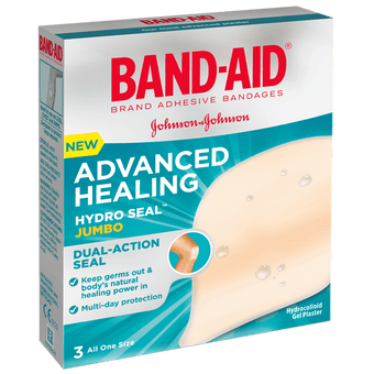 compare product BandAid Advanced Healing Jumbo 3s